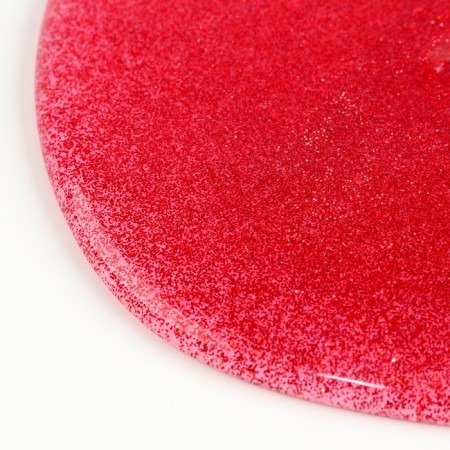 Slime "Glass" with red sparkles, 90 g-7