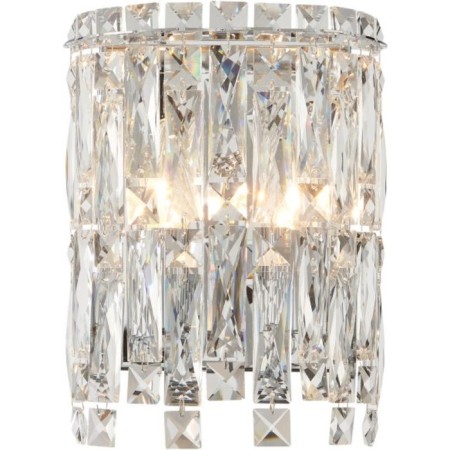 Wall lamp STILFORT 2173/09/02W Santorini, 2x40W, E14, 150x150x250 mm, chromium color-1
