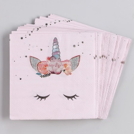 Paper napkins “Your Unicorn”, 25 × 25, set 20 pcs.-1