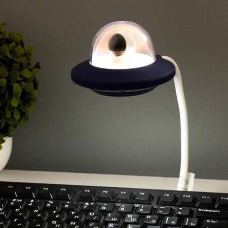 Night -on -Flying Base 1,2w from USB Blue 10.3x6.6x35.6 cm Risalux