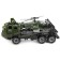 Military tractor "Shield", with a helicopter