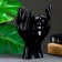 Kashpo - organizer "Dreams in the hands" Black, 13x20.5x13.5cm