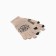 Sensory gloves, beige color, river 18