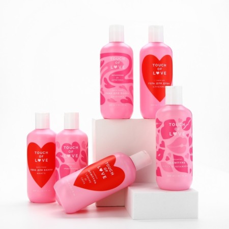 Shower gel Just Love, 300 ml, strawberry aroma, pure happiness-14