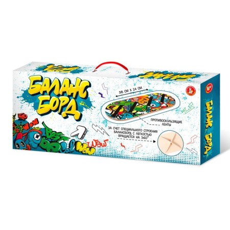 Game "Balansboard", one point of support-1