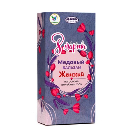 Honey balm Altai female, March 8, 250 ml-2