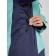 Ski costume female winter, size 60, turquoise color