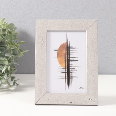 Photo frame plastic 10x15 cm "cork tree" gray 1.5x14x18.8 cm