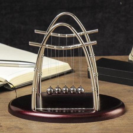 Pendulum "Technic balls" Oval 10.5 x 18 x 13.5 cm-1