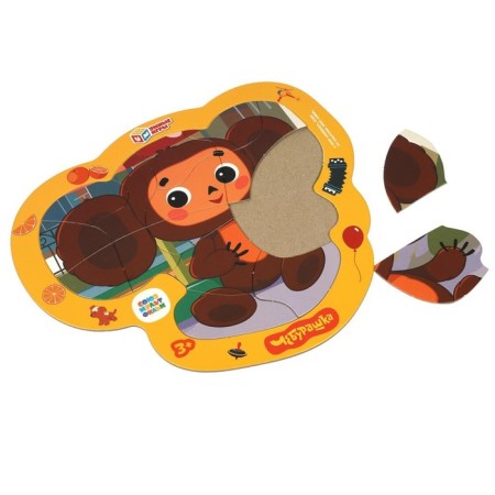 Puzzle in the frame "Cheburashka"-1