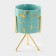 Ceramic candy "Emerald", 220 ml, 8.5 × 14 cm, emerald color
