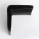 Male purse for magnet, clip for bills, separation for SIM cards, black color