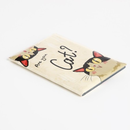 Cover for passport, beige color-3