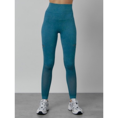 Femic fitness legins, size 42, turquoise color-1