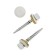 Roofing screws, Haupt 4.8x35 Ral9003, white 250 pcs