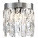 Suspended Indigo, 12029/2p Chrome. 2x40W, E14, 200x200x360/1160 mm, transparent color