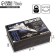 Gift folding box, packaging, “February 23, plane”, 21 x 15 x 7 cm