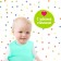Swimming bib for feeding, with pockets, mix color