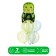 A set of balls "Avocado", latex, foil, 7 pcs.
