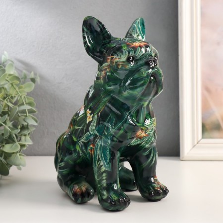 Souvenir Polystone "Bulldog. Jungle" 13x15.5x21.5 cm-3
