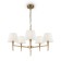 Suspended lamp Freya Fr5190PL-05BS2 Rosemary, 710x710x1460 mm, E14, 5x40W, brass color
