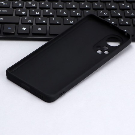 Innovation cover, for Honor 50, silicone, matte, black-2