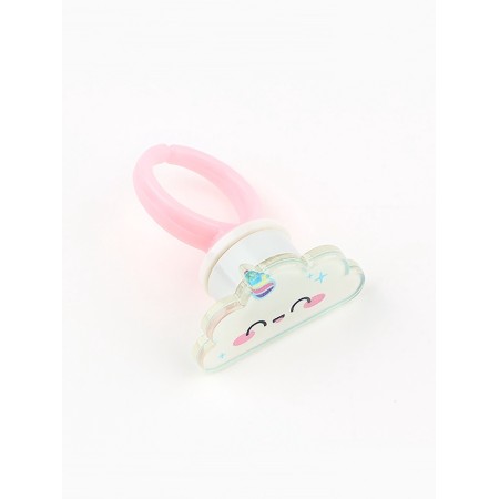Ring spinning children's "You are the most beautiful", cloud-3