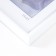 Photo frame plastic "Rainbow" 15x21 cm, white