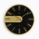 Watching clock, interior "style", silent, d-39 cm