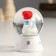 Souvenir Polystone Water Ball "Snowman in a red cap, with a gift" D = 4.5 cm 6x4.5x4.5 cm 48386