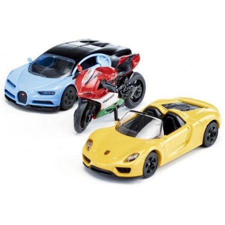 Game set "Sports machines and motorcycle"