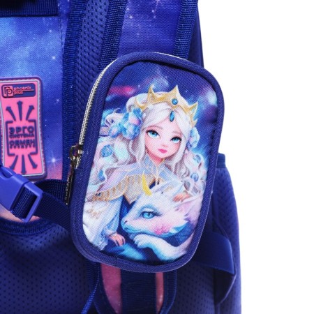 Backpack frame Phoenix 37*27*13 Growth system "Princess with the Dragon" girl Violet 64830-9