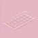 Form for chocolate and sweets "heart", 18 cells, 22 × 11 cm, transparent color