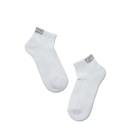 Nosks short women's cotton Conte Elegant Active, size 23, color white-1