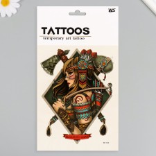 Tattoo on the body color 