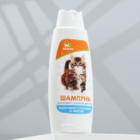 The "Pijon" shampoo unraveling for cats with long wool, 250 ml-1