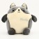 Soft toy "Husky" with a blanket, 35 cm