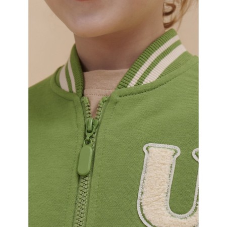 Bombber for a boy Pelican, height 140 cm, khaki color-5