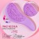 Massage comb, 5.5 × 15 cm, PVC box, color mix