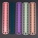 Organizer for muline threads for 37 colors, 30 × 6 cm, color mix