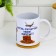 Sublimation mug to the "beloved son" of a dream, with application