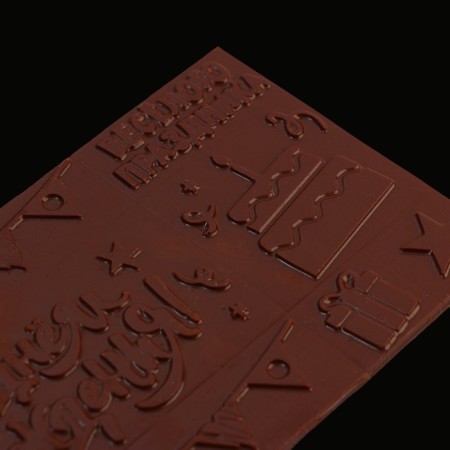 Chocolate form "Happy Birthday", 22 x 11 cm-6