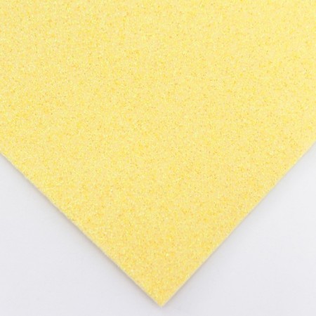 Foamiran glitter 1.8 mm (lemon) 60x70 cm-1