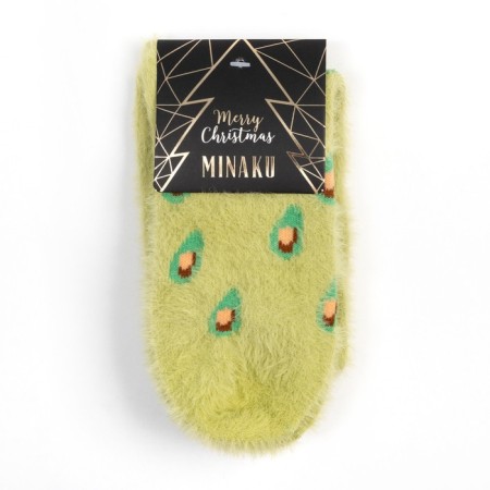 Women's terry terry minku "Avocado", size 36-39 (23-25 ​​cm)-4