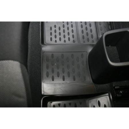Rugs in the salon Hyundai Solaris, 2010-2014, hb. 4 things. (polyurethane)-3