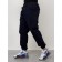Cargo jeans men, size 44, dark blue color