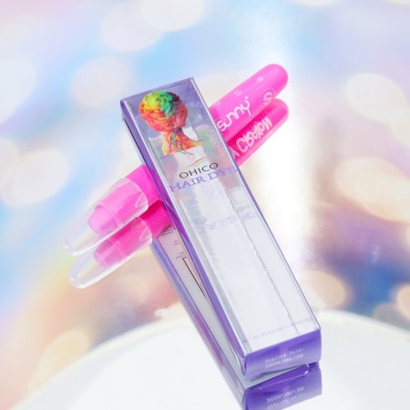 Pencil-maker for hair, 1 pc, pink-3