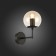 Wall lamp EVOLUCE. Sle154901-01. Lacotta. 1x40 W, E27, 20x30 cm, black color