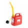 Canister of the fuel and lubricants Oktan Classik, 5 l, plastic, red