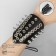 Bracelet Skin "Cuff" with spikes, black-silver color